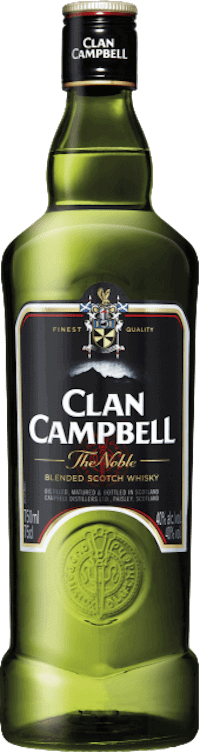 Bouteille de whisky Clan Campbell
