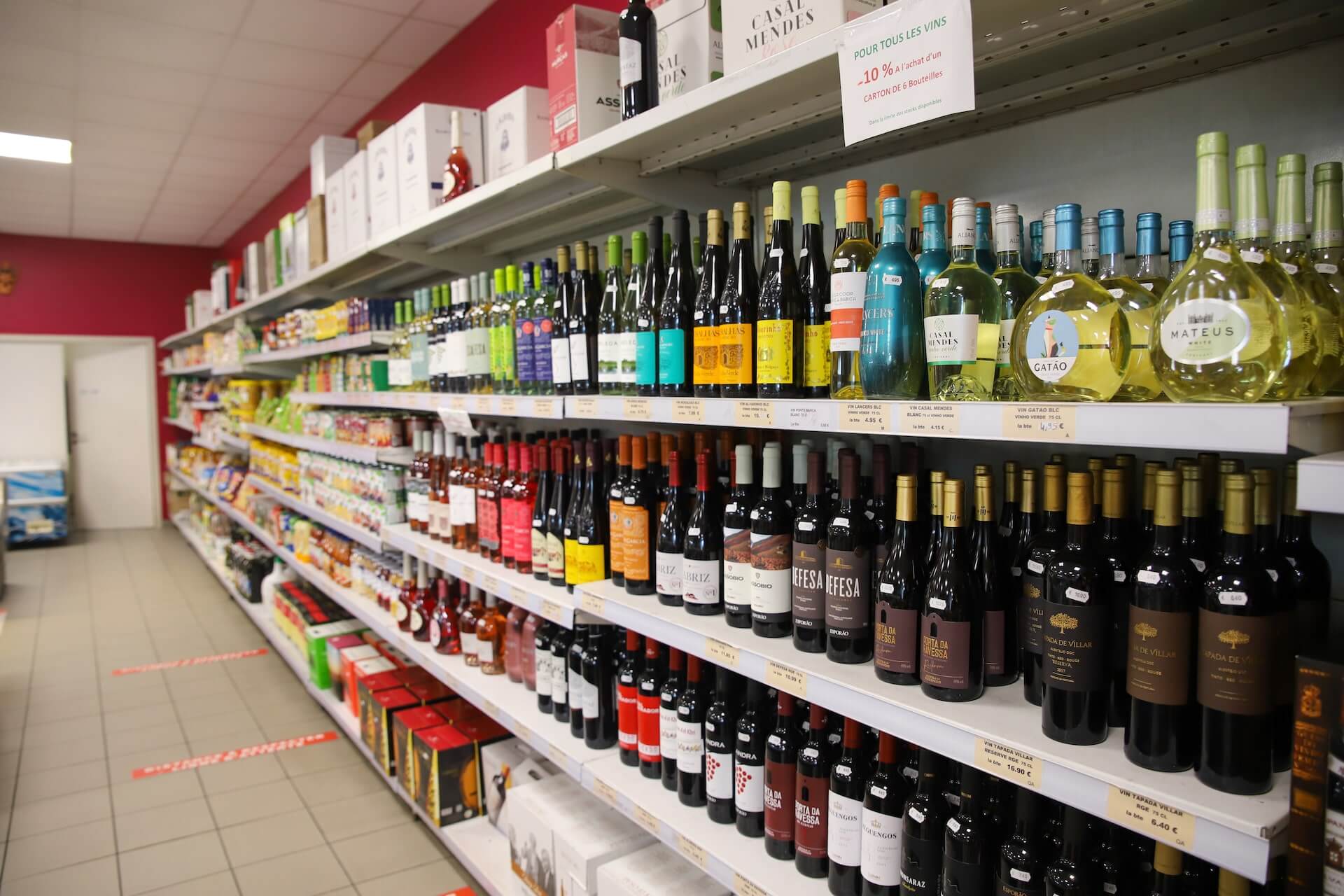 Rayon alcool de l'épicerie Delicias de Portugal à Champigny (51370)