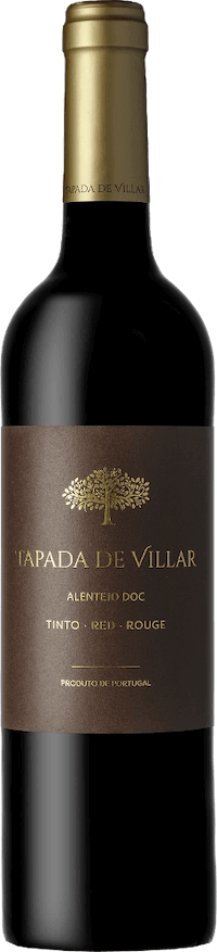 Bouteille de vin rouge portugais Tapada de Villar de la région Alentejo