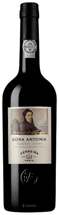 Bouteille de vin de Porto rouge Dona Antonia Réserve