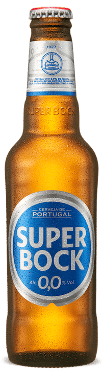 Bouteille de Bière Super Bock sans alcool